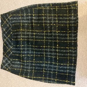 NWT Plaid Skirt